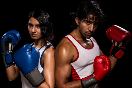 Boxing battle of the sex